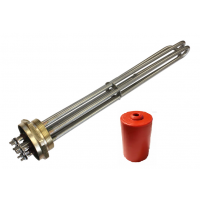 Блок ТЭНов YDKFL 008 G1 1/2" 3000 Вт 280 мм